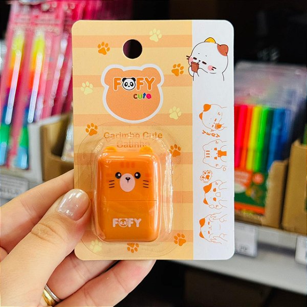 Carimbo CUTE gatinho - FOFY