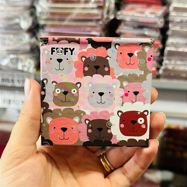 Caderneta fofurice leãozinho - FOFY