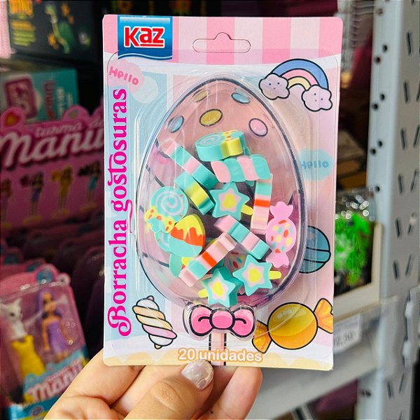 Borracha Fantasia GOSTOSURAS MINI - BLISTER 20 PEÇAS - KAZ