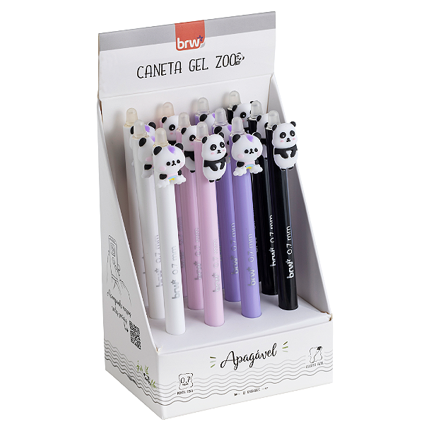 Caneta Apagável gel ZOO - UND - BRW