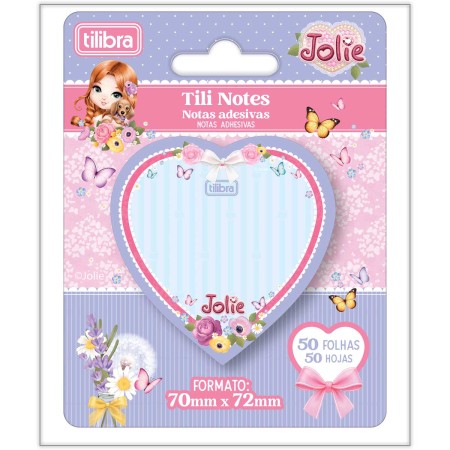 Bloco TILI NOTES CORAÇÂO JOLIE - UND - TILIBRA