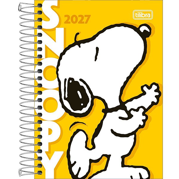 Agenda Espiral SNOOPY 2027 - UNIDADE SORTIDA - TILIBRA