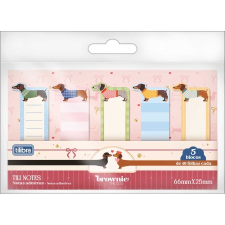 Bloco TILI NOTES BROWNIE - UND - TILIBRA
