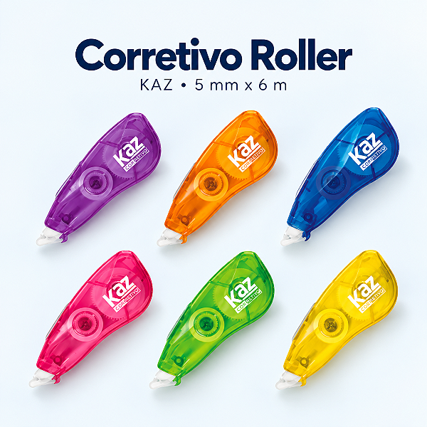 Fita Corretiva Roller 5MMX6M - KAZ