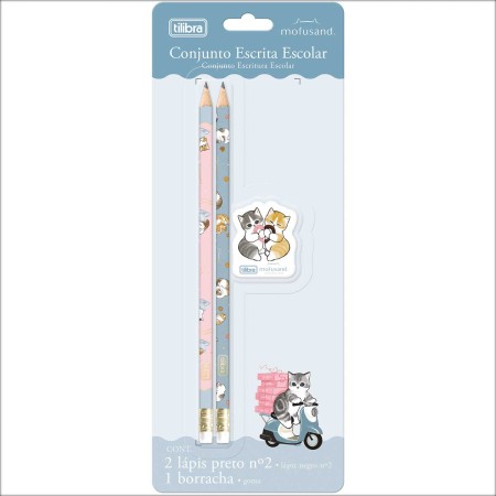 Kit Escolar  MOFUSAND- BLISTER 3 PEÇAS - TILIBRA