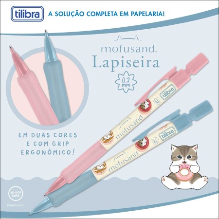 Lapiseira 0.7MM MOFUSAND  - DISPLAY 12 UND - TILIBRA