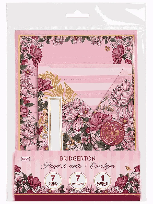 Papel Carta Envelope BRIDGERTON - UND - TILIBRA