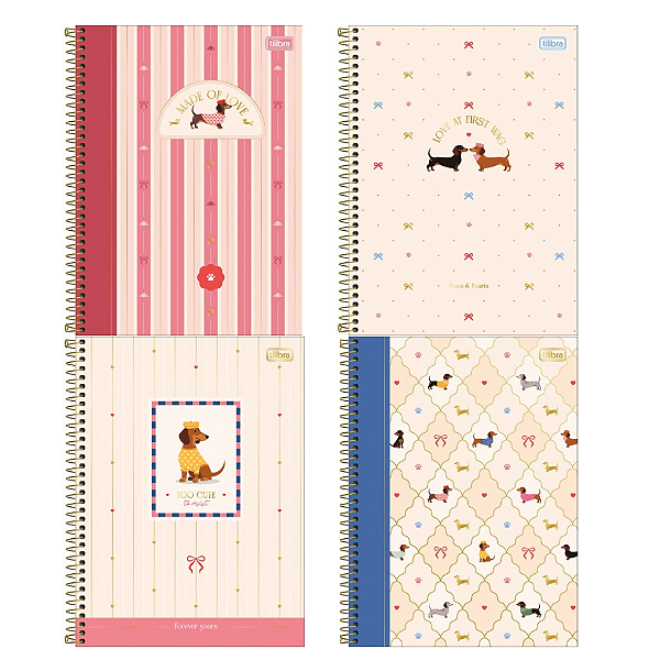 Caderno CD UNIV BROWNIE 1M 80F - UNIDADE SORTIDA - TILIBRA