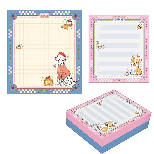 Bloco Tilembrete DOGGY 100F - TILIBRA