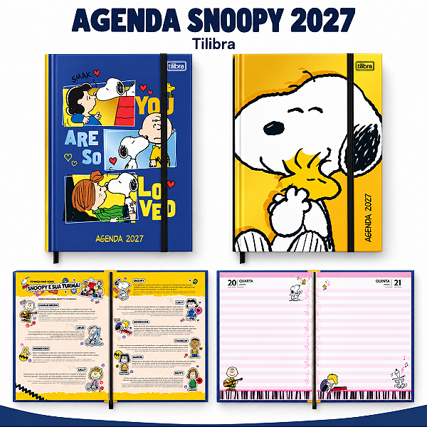 Agenda Costura SNOOPY 2027 - UND SORTIDA - TILIBRA