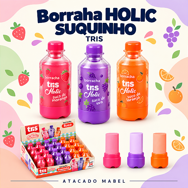 Borracha HOLIC SUQUINHO C/AROMA - UND - TRIS