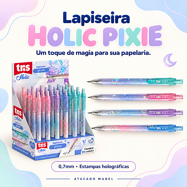 Lapiseira HOLIC PIXIE 0.7mm - UND