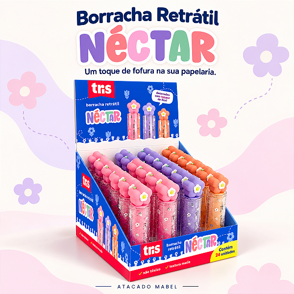 Borracha Retrátil NÉCTAR - UND - TRIS
