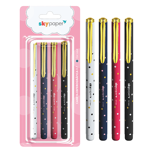 Caneta POA BLISTER - SKYPAPER