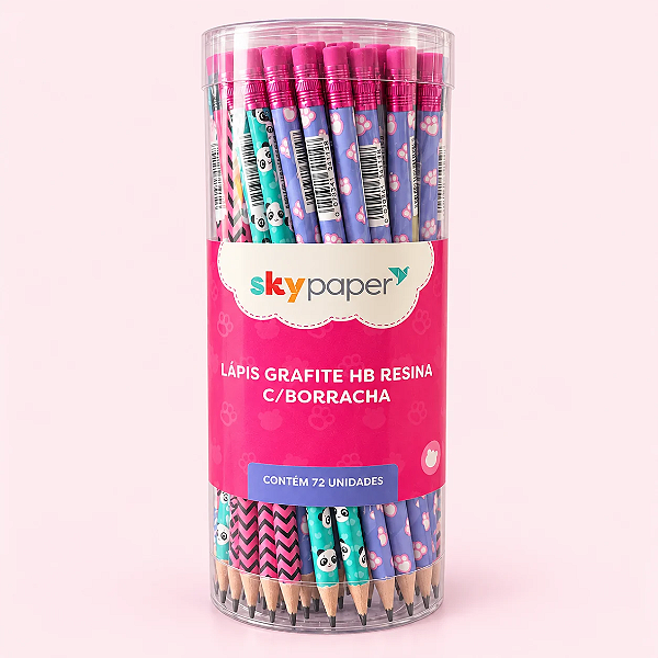Lápis Resina PANDA C/72 UND - SKYPAPER
