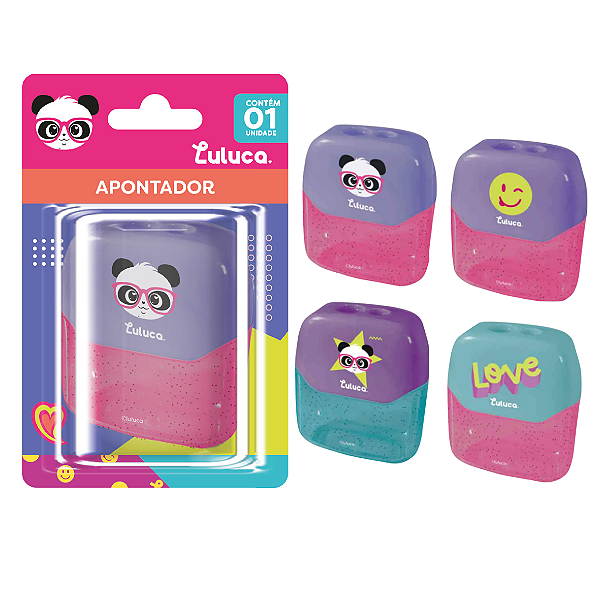 Apontado Duplo LULUCA BLISTER C/1 UND - SKYPAPER