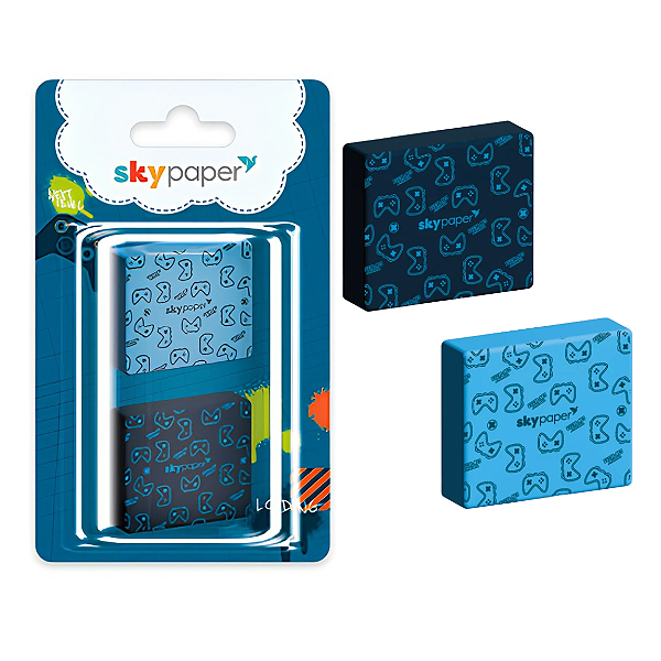 Borracha GAMER BLISTER C/2UND - SKYPAPER