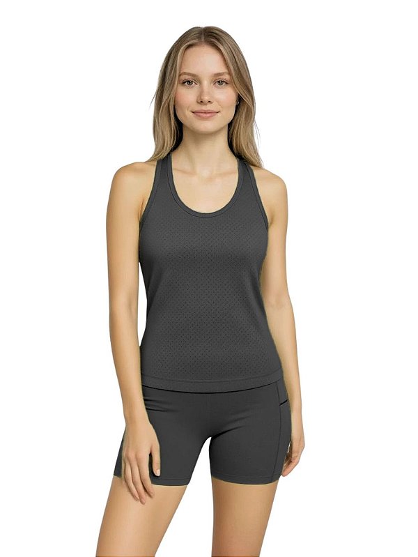 Regata Nadador Feminina Dryfit Fitness Academia