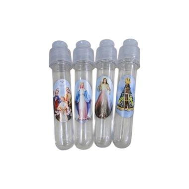ASPERSÓRIO ACRÍLICO TRANSPARENTE 14CM - SANTOS DIVERSOS