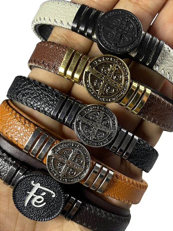 PULSEIRA COURO VÁRIOS MODELOS - UNI