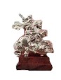METAL SÃO JORGE C/BASE PEQ 05CM - UNI