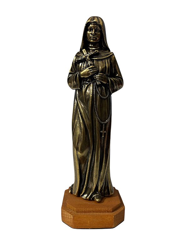 METAL SANTA RITA C/BASE GRD 20CM - UNI