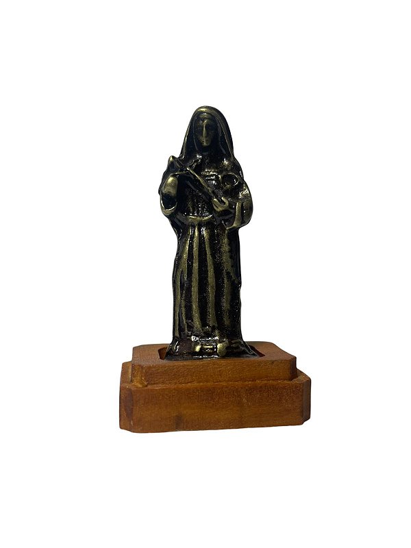 METAL SANTA RITA C/BASE PEQ 05CM - UNI