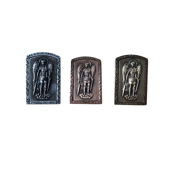 METAL SÃO MIGUEL RETRATO 10CM - UNI