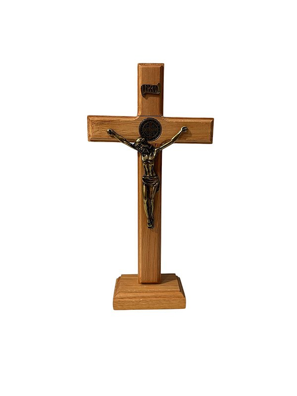CRUCIFIXO EUCALIPTO GRD 19CM