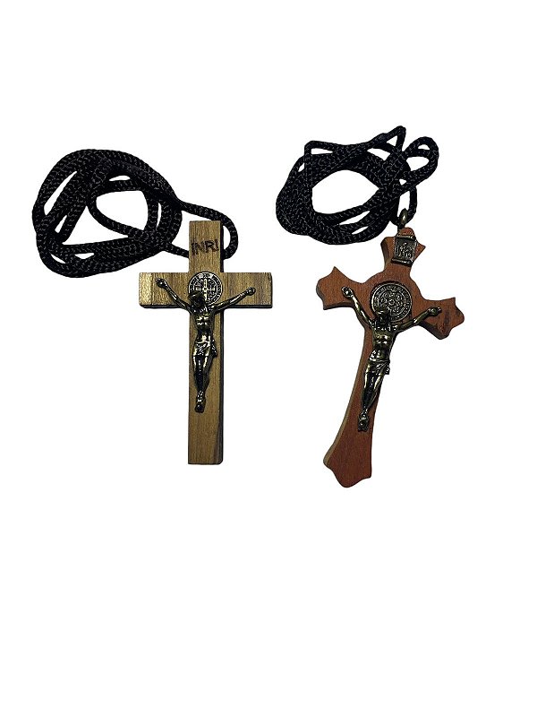 CORDAO CRUCIFIXO MADEIRA GRD