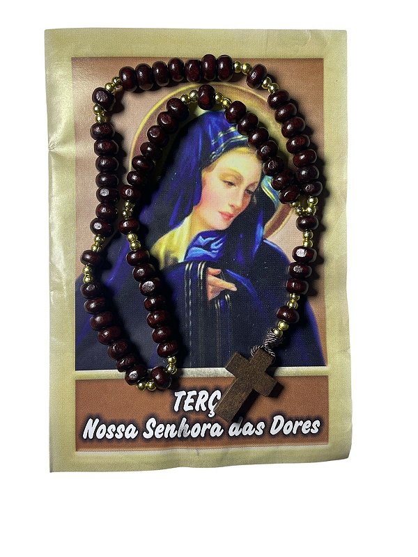 TERÇO CARTELA NS DAS DORES - PC 06 UNI