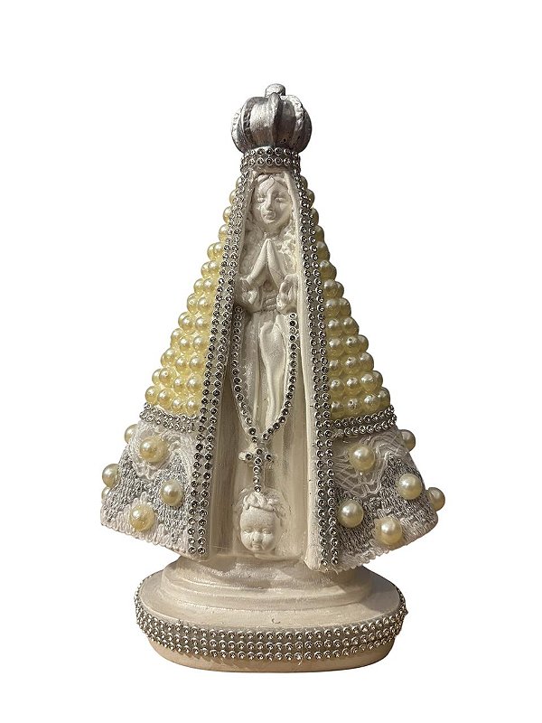 IMAGEM NS APARECIDA PEROLA 20CM - UNI