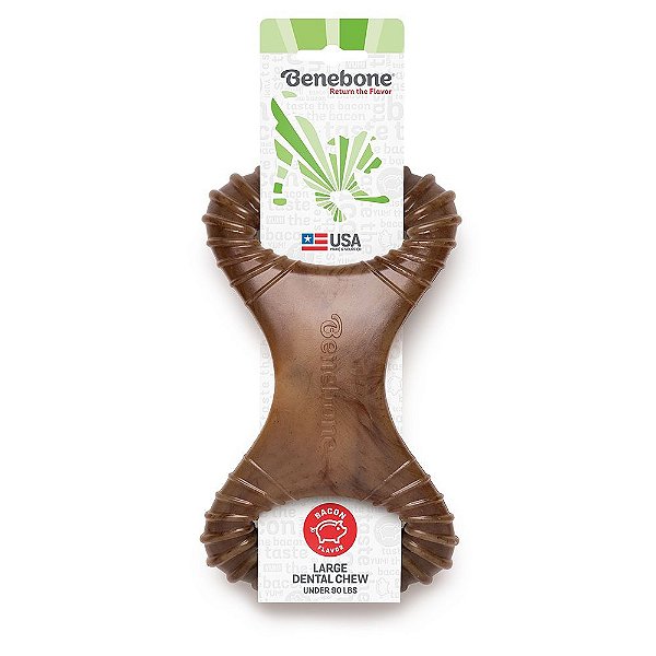 Mordedor Benebone Dental Chew Bacon Pequeno