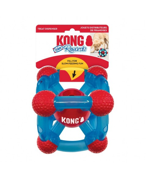 Brinquedo interativo Dispenser de Ração Kong Rewards Tinker