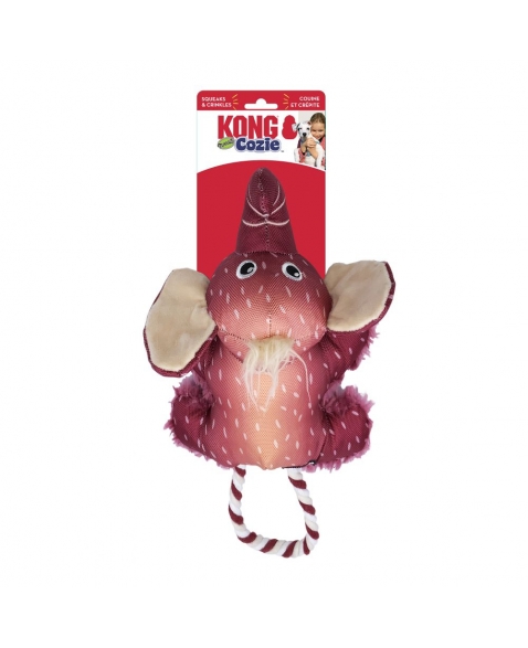 BRINQUEDO PARA CACHORRO PELUCIA KONG COZIE TUGGZ ELEFANTE - GRANDE