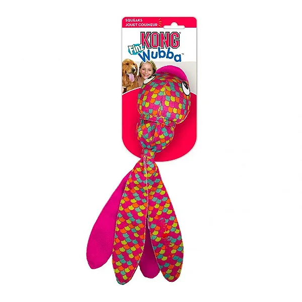 Brinquedo interativo Kong Wubba Finz