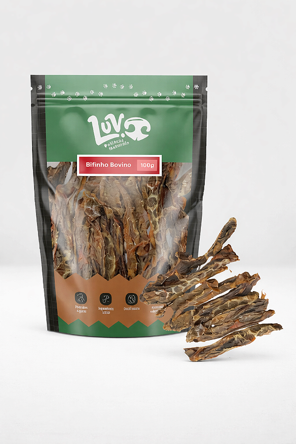 Bifinho Bovino (Carne Bovina Desidratada) - LUV