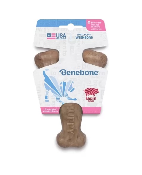 Benebone Whishbone Puppy Bacon P