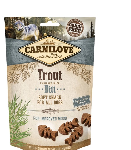 Snack Funcional Macio - Truta e Endro 200g - Carnilove