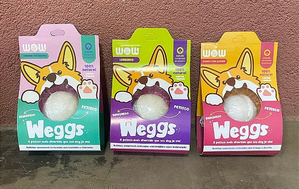 Kit 3 Unidades Weggs- Wow