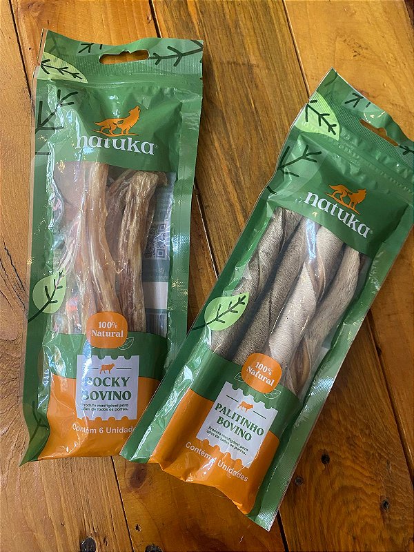 Kit Mordedores Pocky + Palitinhos - Natuka