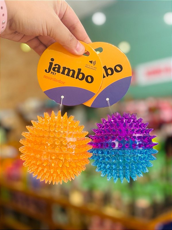 Bola Espinhos Dual Grande com Apito - Jambo