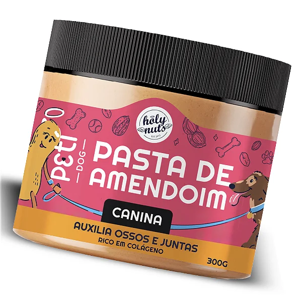 Pasta de Amendoim Holy nuts + Petí dog 300g