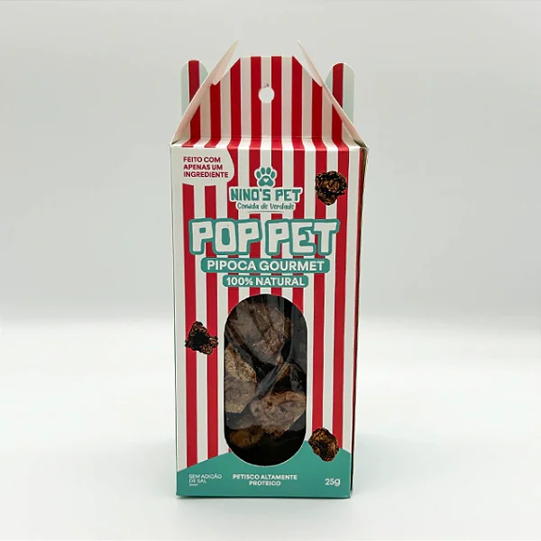POP PET (Mix de Pulmão Bovino e Suíno) - Nino's Pet