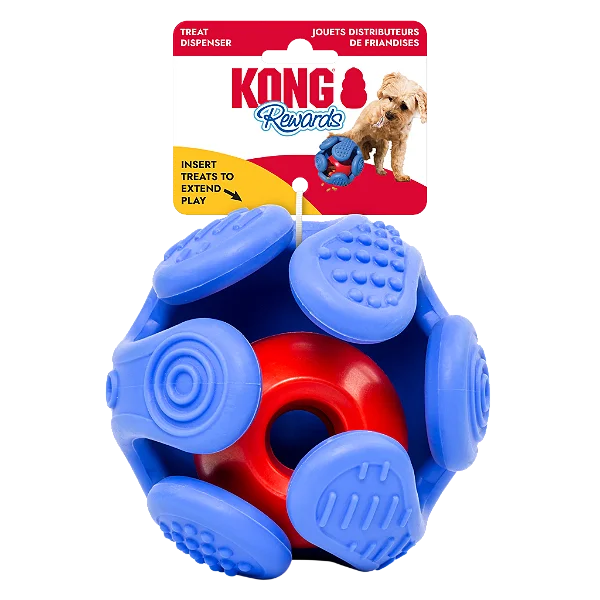 KONG Rewards Wrapz M/L - Brinquedo Interativo dispenser de Petiscos