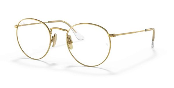 RAYBAN ROUND TITANIUM RB8247V 1225  50 - ÓCULOS DE GRAU