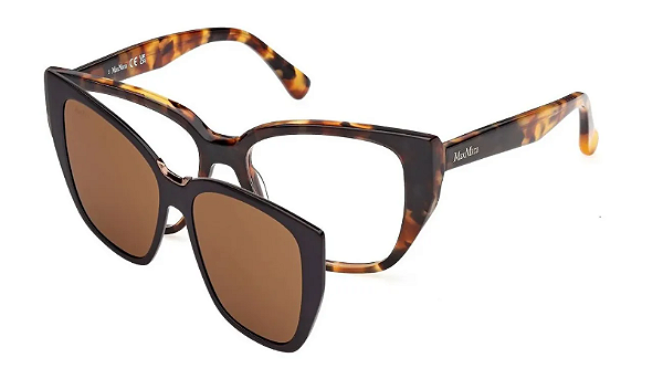 MAXMARA MM5212 052 53 - ÓCULOS DE GRAU COM CLIC ON