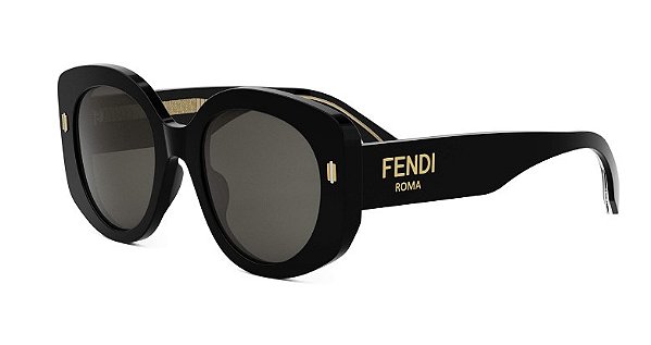 FENDI FE40137I 01A 51 - ÓCULOS DE SOL