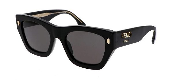 FENDI FE40100I 01A 53 - ÓCULOS DE SOL