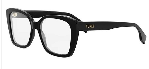 FENDI FE50127I 001 54 - ÓCULOS DE GRAU
